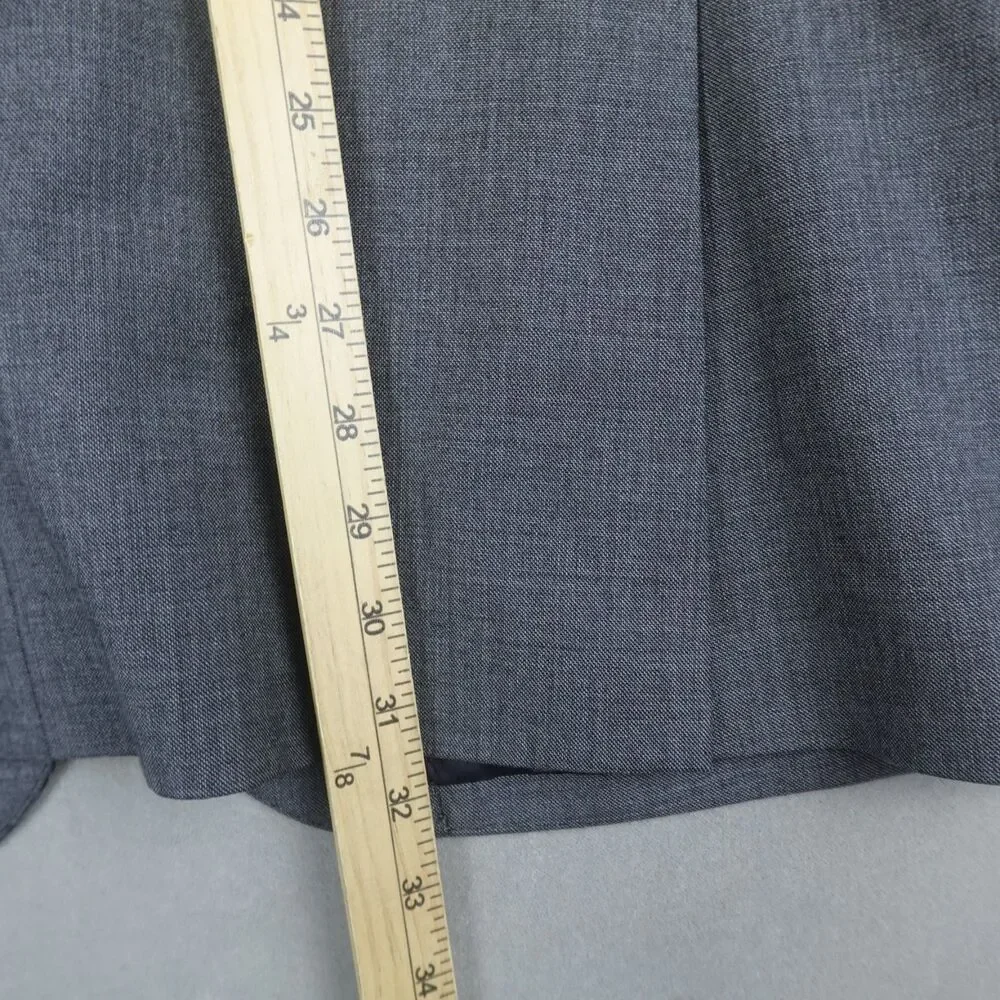 J Crew Ludlow Blazer 42R Tollegno Merino Wool Gray Sport Coat